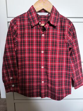 Janie and Jack Kids Plaid Button-Down Shirt